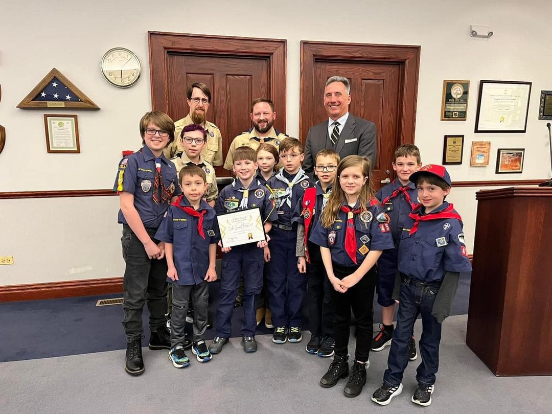 Photo 1 from Cub Scouts learn and practice Citizenship everywhere, everyday.