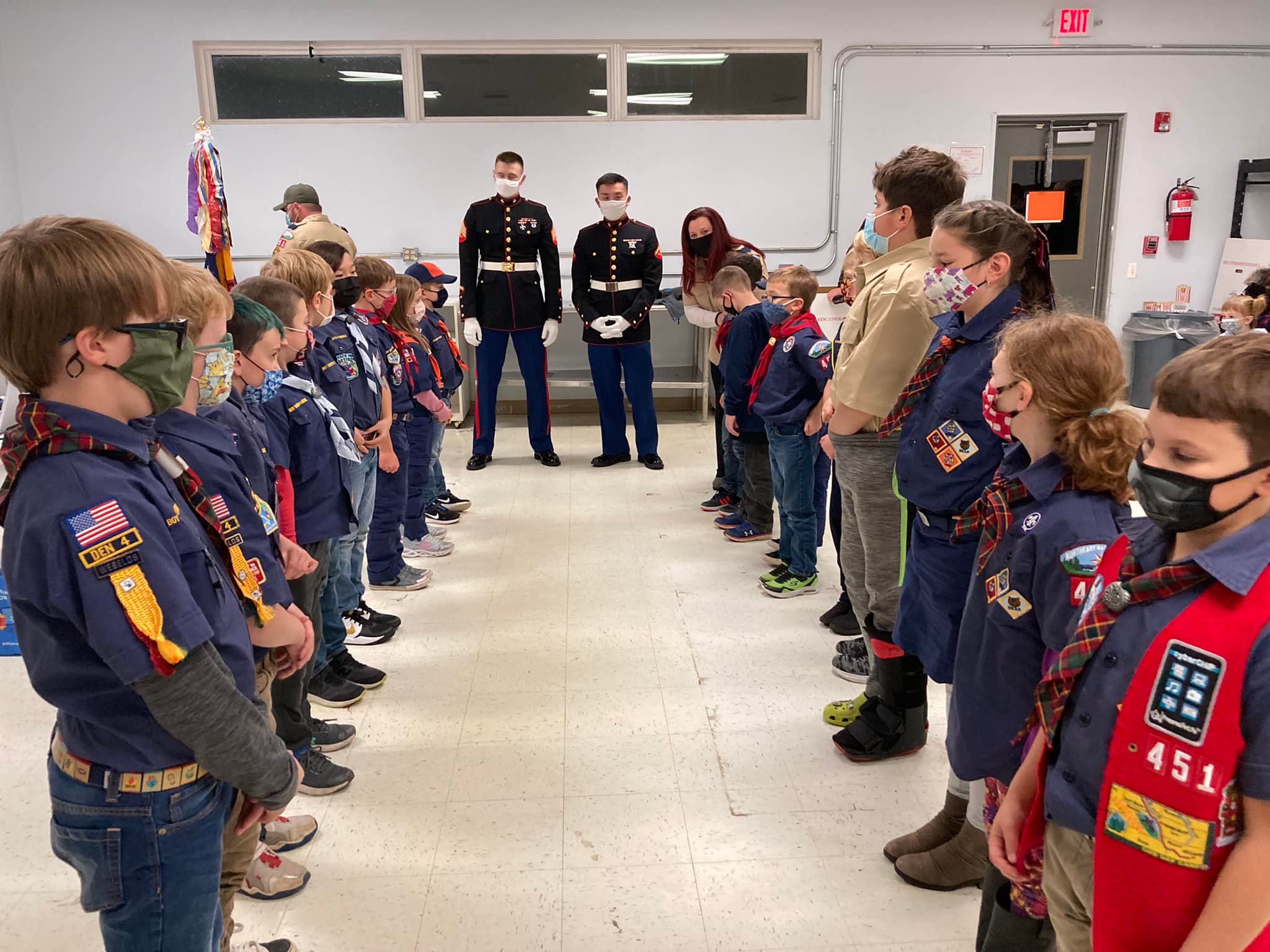 Photo 1 from Uniform Inspection is Serious Business
